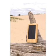   Powerbank 10000 mAh, USB-C, USB-A, 2401E16395, Everestus, 14.9x7.9x2.2 cm, Bambus, Maro