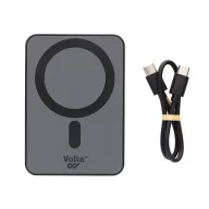   Powerbank 5000 mAh, USB-C, 2401E16294, Everestus, 10.1x7x1.2 cm, ABS, Negru