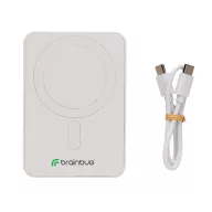   Powerbank 5000 mAh, USB-C, 2401E16295, Everestus, 10.1x7x1.2 cm, ABS, Alb