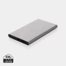 Powerbank 4000 mAh, USB-C, USB-A, 2401E16344, Everestus, 11x6.8x1 cm, Aluminiu, ABS, Gri anthracite