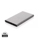 Powerbank 4000 mAh, USB-C, USB-A, 2401E16344, Everestus, 11x6.8x1 cm, Aluminiu, ABS, Gri anthracite