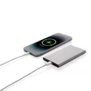 Powerbank 4000 mAh, USB-C, USB-A, 2401E16344, Everestus, 11x6.8x1 cm, Aluminiu, ABS, Gri anthracite