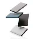 Powerbank 4000 mAh, USB-C, USB-A, 2401E16344, Everestus, 11x6.8x1 cm, Aluminiu, ABS, Gri anthracite