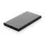 Powerbank 4000 mAh, USB-C, USB-A, 2401E16345, Everestus, 11x6.8x1 cm, Aluminiu, ABS, Negru