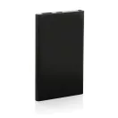 Powerbank 4000 mAh, USB-C, USB-A, 2401E16345, Everestus, 11x6.8x1 cm, Aluminiu, ABS, Negru