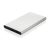 Powerbank 4000 mAh, USB-C, USB-A, 2401E16347, Everestus, 11x6.8x1 cm, Aluminiu, ABS, Argintiu