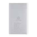 Powerbank 4000 mAh, USB-C, USB-A, 2401E16347, Everestus, 11x6.8x1 cm, Aluminiu, ABS, Argintiu