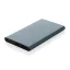 Powerbank 4000 mAh, USB-C, USB-A, 2401E16346, Everestus, 11x6.8x1 cm, Aluminiu, ABS, Albastru