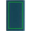 Powerbank 4000 mAh, USB-C, USB-A, 2401E16346, Everestus, 11x6.8x1 cm, Aluminiu, ABS, Albastru