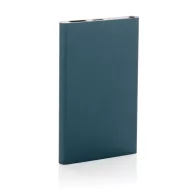  Powerbank 4000 mAh, USB-C, USB-A, 2401E16346, Everestus, 11x6.8x1 cm, Aluminiu, ABS, Albastru