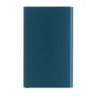   Powerbank 4000 mAh, USB-C, USB-A, 2401E16346, Everestus, 11x6.8x1 cm, Aluminiu, ABS, Albastru