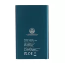 Powerbank 4000 mAh, USB-C, USB-A, 2401E16346, Everestus, 11x6.8x1 cm, Aluminiu, ABS, Albastru