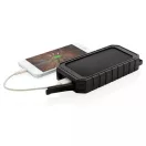 Powerbank, Everestus, 42FEB230592, 10000 mAh, 13x7.4x2.5 cm, ABS, TPE, Negru