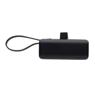   Powerbank 3000 mAh, USB-C, 2410E23134, Everestus, 8.5 x 2.5 x 4.5 cm, ABS, Negru