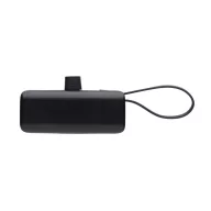   Powerbank 3000 mAh, USB-C, 2410E23134, Everestus, 8.5 x 2.5 x 4.5 cm, ABS, Negru