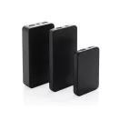 Baterie externa 10000 mAh, USB-C, USB-A, 2502E14937, Everestus, 13.5 x 6.9 x 1.6 cm, ABS, Negru