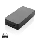 Baterie externa 20000 mAh, USB-C, USB-A, 2502E14938, Everestus, 13.5 x 6.9 x 2.9 cm, ABS, Negru