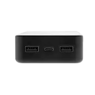   Baterie externa 20000 mAh, USB-C, USB-A, 2502E14938, Everestus, 13.5 x 6.9 x 2.9 cm, ABS, Negru