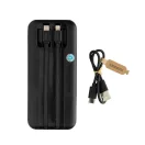 Baterie externa 10000 mAh, USB-C, USB-A, 2502E14973, Everestus, 15.3 x 6.8 x 1.9 cm, ABS, Negru
