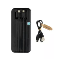   Baterie externa 10000 mAh, USB-C, USB-A, 2502E14973, Everestus, 15.3 x 6.8 x 1.9 cm, ABS, Negru