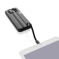   Baterie externa 10000 mAh, USB-C, USB-A, 2502E14973, Everestus, 15.3 x 6.8 x 1.9 cm, ABS, Negru