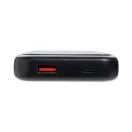 Baterie externa 10000 mAh, USB-C, USB-A, 2502E14973, Everestus, 15.3 x 6.8 x 1.9 cm, ABS, Negru