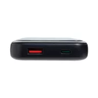   Baterie externa 10000 mAh, USB-C, USB-A, 2502E14973, Everestus, 15.3 x 6.8 x 1.9 cm, ABS, Negru