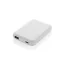 Baterie externa 5000 mAh, 5 W, USB-C, USB-A, 2502E14972, Everestus, 9.5 x 6.4 x 1.5 cm, ABS, Alb