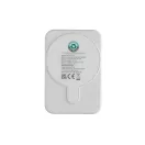 Baterie externa 5000 mAh, 5 W, USB-C, USB-A, 2502E14972, Everestus, 9.5 x 6.4 x 1.5 cm, ABS, Alb