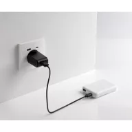   Baterie externa 5000 mAh, 5 W, USB-C, USB-A, 2502E14972, Everestus, 9.5 x 6.4 x 1.5 cm, ABS, Alb