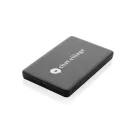 Baterie externa 5000 mAh, 5 W, USB-C, 2502E14948, Everestus, 10.4 x 6.6 x 1 cm, Aluminiu, ABS, Negru