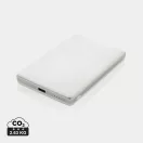 Baterie externa 5000 mAh, 5 W, USB-C, 2502E14949, Everestus, 10.4 x 6.6 x 1 cm, Aluminiu, ABS, Argintiu