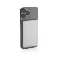   Baterie externa 5000 mAh, 5 W, USB-C, 2502E14949, Everestus, 10.4 x 6.6 x 1 cm, Aluminiu, ABS, Argintiu