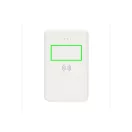 Powerbank 5000 mAh, USB-C, Micro USB, 2401E16337, Everestus, 9.7x6.3x1.5 cm, ABS, Alb
