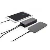   Powerbank, XD, 42FEB230597, 20000 mAh, 14.3x6.6x2.8 cm, Aluminiu, ABS, Gri