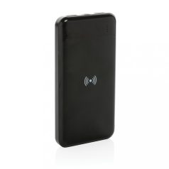   Powerbank 8000 mAh, Everestus, 21AUG106, Plastic, 13.6x6.9x1.6 cm, Negru