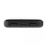   Powerbank 8000 mAh, Everestus, 21AUG106, Plastic, 13.6x6.9x1.6 cm, Negru