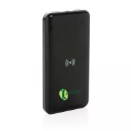   Powerbank 8000 mAh, Everestus, 21AUG106, Plastic, 13.6x6.9x1.6 cm, Negru