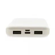   Powerbank, Everestus, 42FEB230594, 8000 mAh, 13.6x6.9x1.6 cm, ABS, TPE, Alb