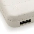 Powerbank, Everestus, 42FEB230594, 8000 mAh, 13.6x6.9x1.6 cm, ABS, TPE, Alb