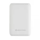 Powerbank, Urban Vitamin, 22FEB1618, 10000 mAh, 9.5x6.3x2.3 cm, ABS, Alb