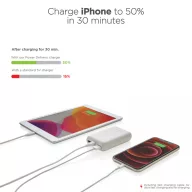   Powerbank, Urban Vitamin, 22FEB1618, 10000 mAh, 9.5x6.3x2.3 cm, ABS, Alb