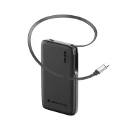   Powerbank, 10000 mAh, 20 W, Urban Vitamin, 2601E14753, 13x7.3x1.6 cm, ABS, Negru