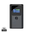 Baterie externa 10000 mAh, 55 W, USB-C, USB-A, 2509E17323, Urban Vitamin, 8.8x5x3.5 cm, Aluminiu, ABS, Gri