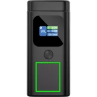   Baterie externa 15000 mAh, 100 W, USB-C, USB-A, 2509E17330, Urban Vitamin, 11.6x5.3x5.3 cm, Aluminiu, ABS, Gri