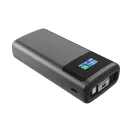 Powerbank, 10000 mAh, 45 W, XD, 2601E14736, 12.7x6x3 cm, Policarbonat, ABS, Gri