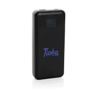   Powerbank 20000 mAh, USB-C, 2401E16226, Everestus, 14.7x7x3.1 cm, ABS, Negru