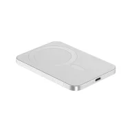   Powerbank 3000 mAh, USB-C, 2401E16434, Urban Vitamin, 10.2x7x0.6 cm, Aluminiu, ABS, Argintiu