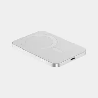   Powerbank 3000 mAh, USB-C, 2401E16434, Urban Vitamin, 10.2x7x0.6 cm, Aluminiu, ABS, Argintiu