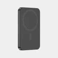   Powerbank 5000 mAh, USB-C, 2401E16441, Urban Vitamin, 10.8x7x0.9 cm, Aluminiu, ABS, Negru